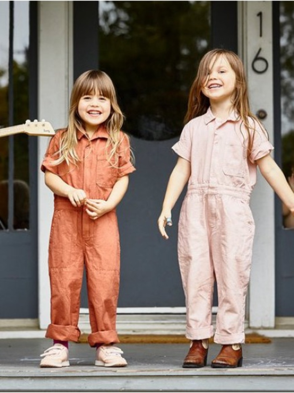 HEY GANG Kids Coveralls in Clay SZ 8/9